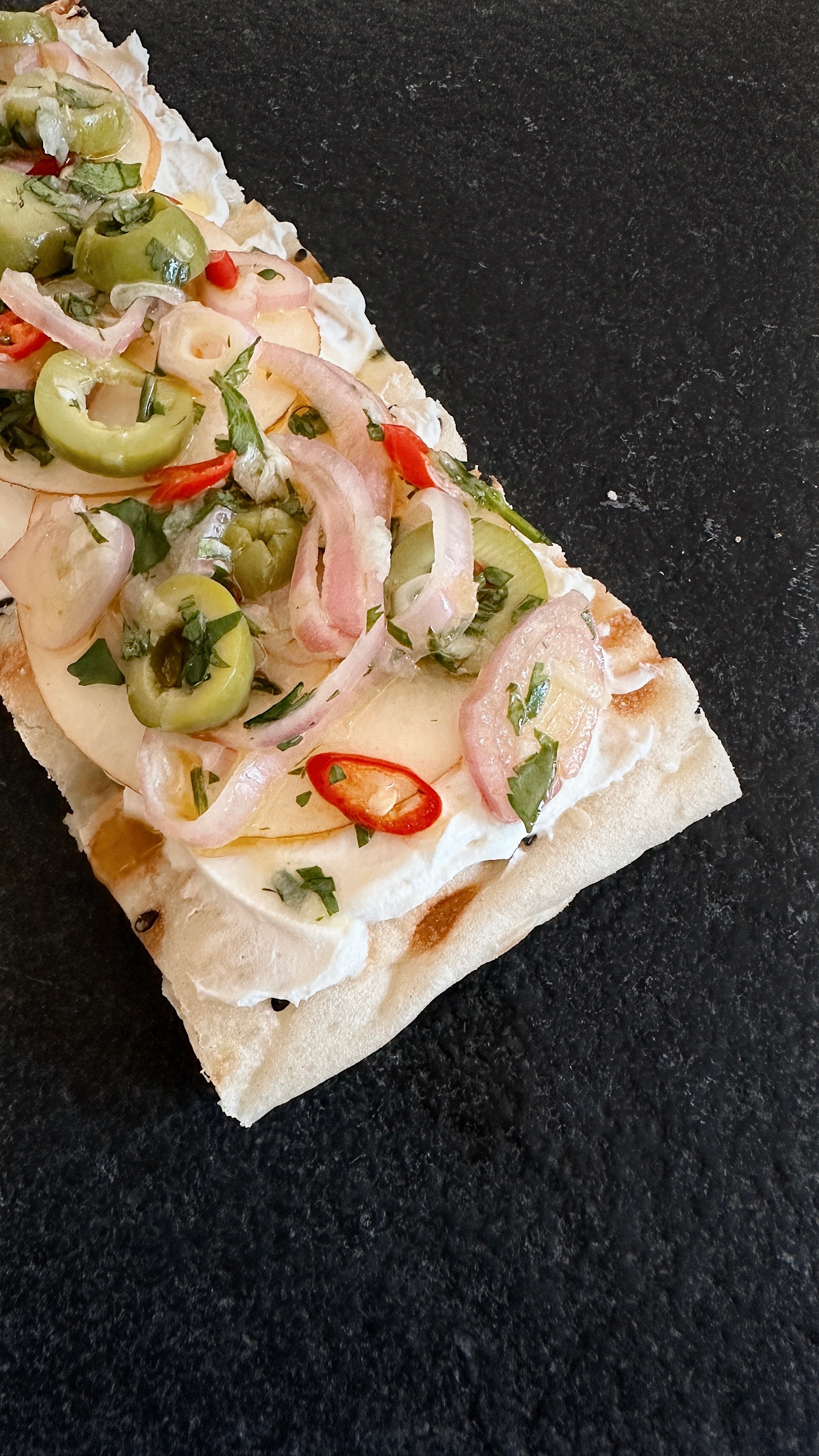 LABNEH & PEAR OPEN FACED SANDWICH – PUNARVI