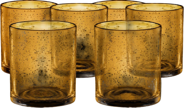Amber Drinking Glasses