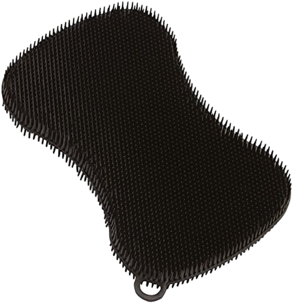 Black Silicone Scrubber