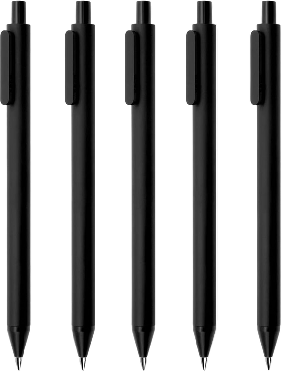 Fine Point Black Gel Pens