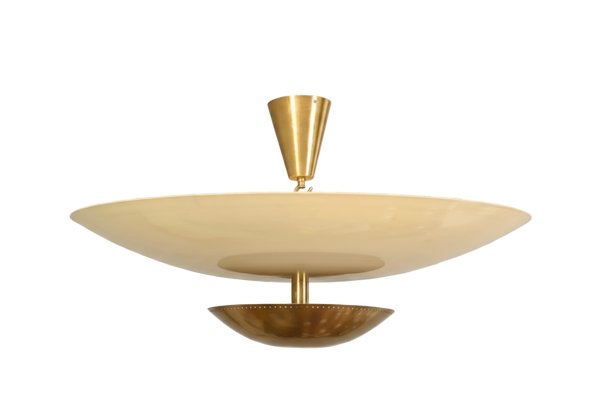 Mid Century 6 Light Ceiling Flushmount