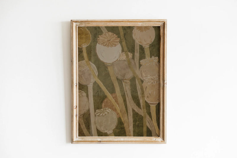 Neutral Abstract Floral