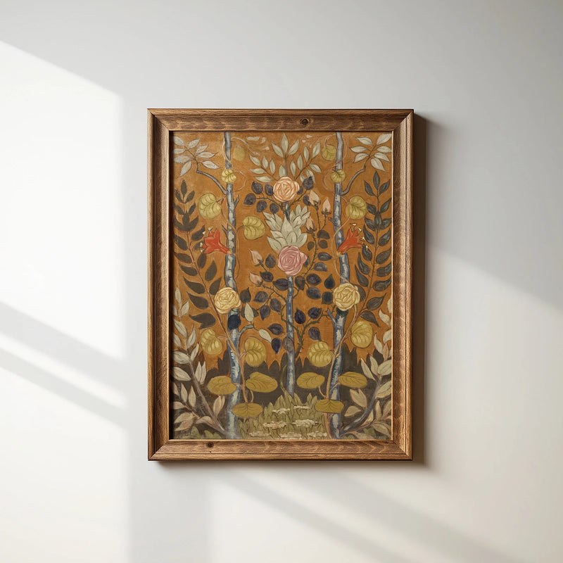 Warm Vintage Floral