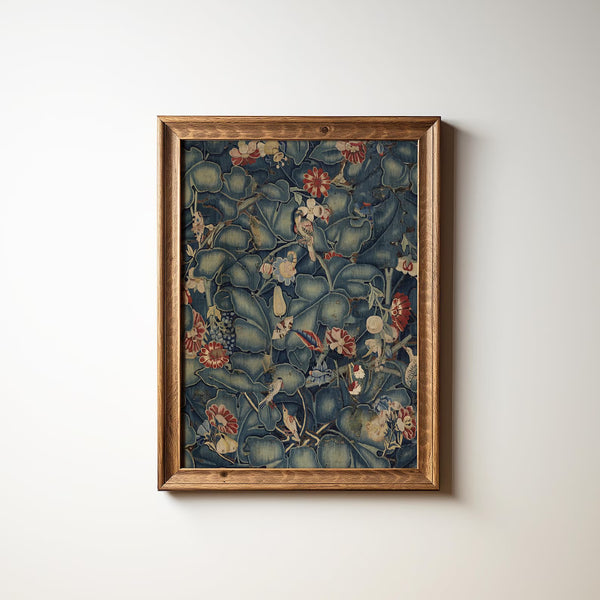 Cottage Core Decor Birds Textile